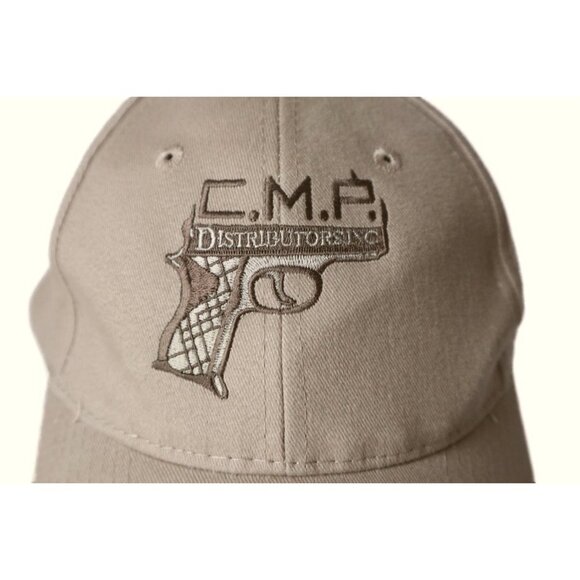 Vintage C.M.P. Distributors Inc. Baseball Cap Embroidered Tan - Picture 2 of 9